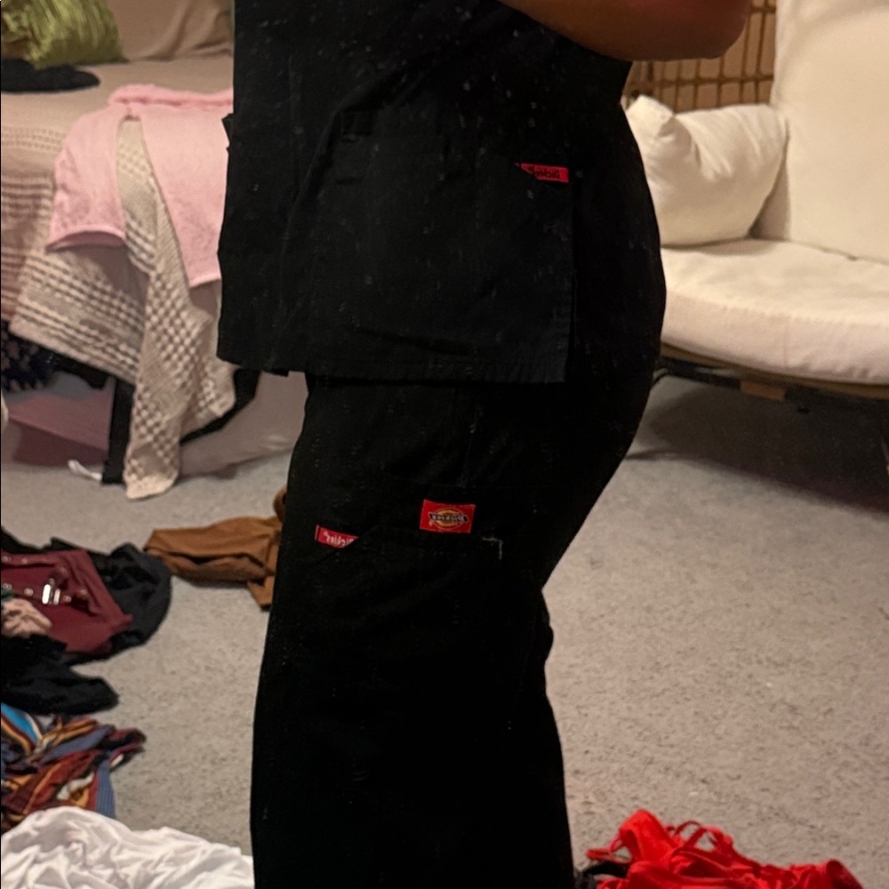 Dickies Scrubs Black - Picture 2 of 4
